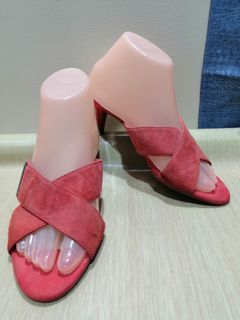 Alfani Size 7.5 Women Suede Leather Sandals