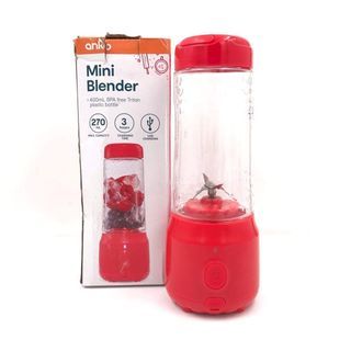 ANKO BL3365 Portable Mini Blender Blitz Spices Fruits Veggies USB Rechargeable Juicer 270ml