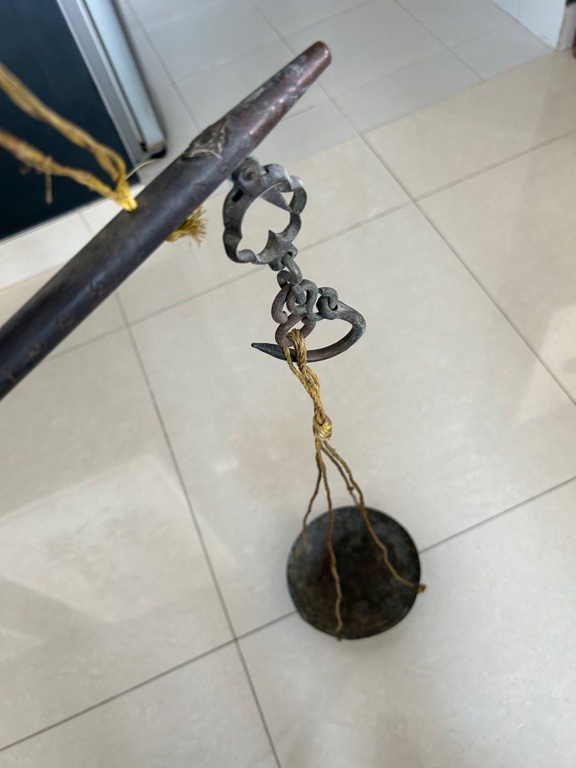 Antique Chinese Weighing Scale, Hobbies & Toys, Memorabilia ...