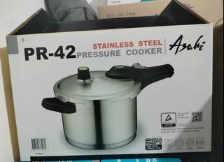 Asahi Stainless Steel Pressure Cooker 4L