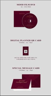 ASTRO Cha Eun Woo OFFICIAL Photobook in LA - Mood Film, Digital Planner, Special Message Card Ver. A & B