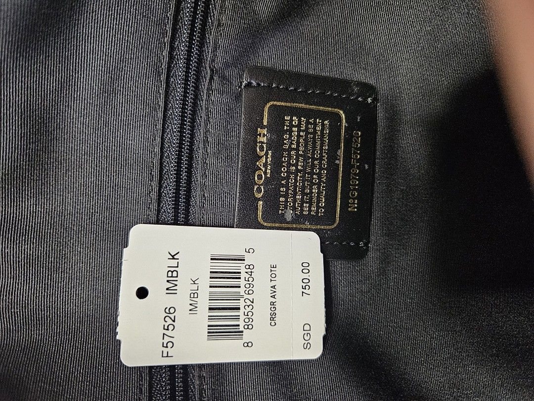 Coach crsgr ava tote sales