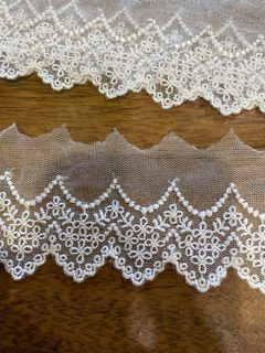 2.70 Yards of Premium Bridal White Lace Made in Japan by Tomato Shop [BRAND NEW SUPER SALE] 