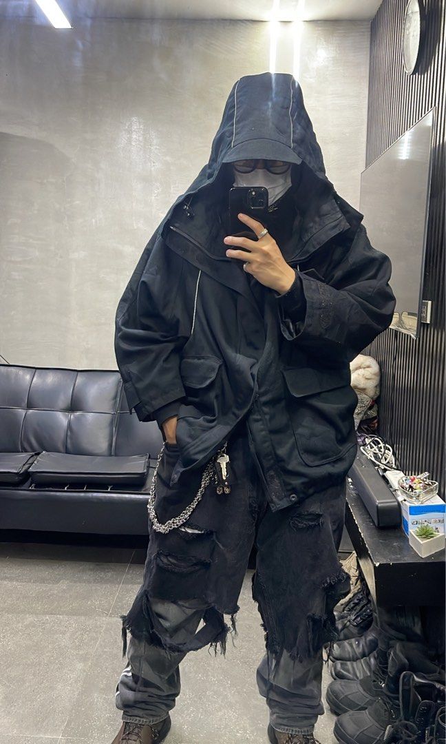 balenciaga swing parka jacket, Women's Fashion, Coats, Jackets and