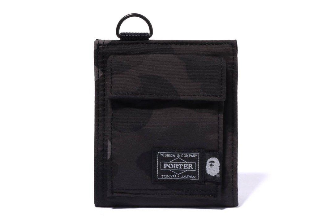 Bape x Porter Color Camo Wallet, Men 