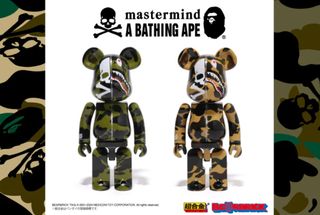 MEDICOM TOY MASTERMIND VS BAPE R BE RBRICK New Releases
