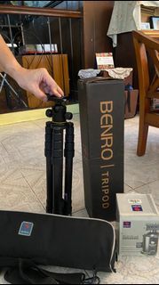 Benro C-269m8 Carbon Fiber Tripod with Benro KS-0 Ball Head System and Carrier Bag