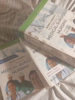 Brunner & Suddarth's Textbook of Medical Surgical Nursing Vol. 1 & 2 + Study Guide for Brunner & Suddarth's Textbook of Medical-Surgical Nursing (Strictly Set)