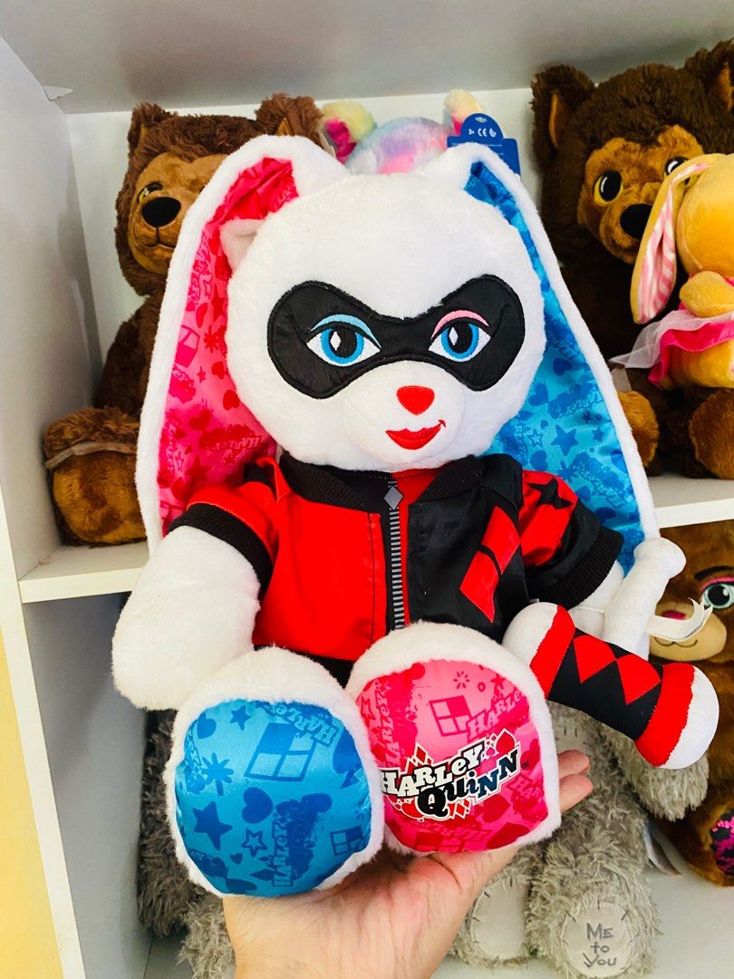 Build A Bear Harley Quinn Bunny