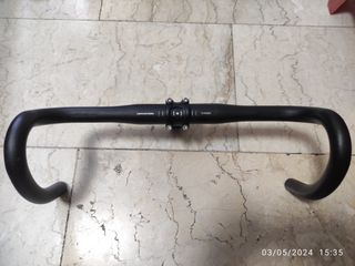 Cannondale 400mm alloy dropbar and 90mm stem