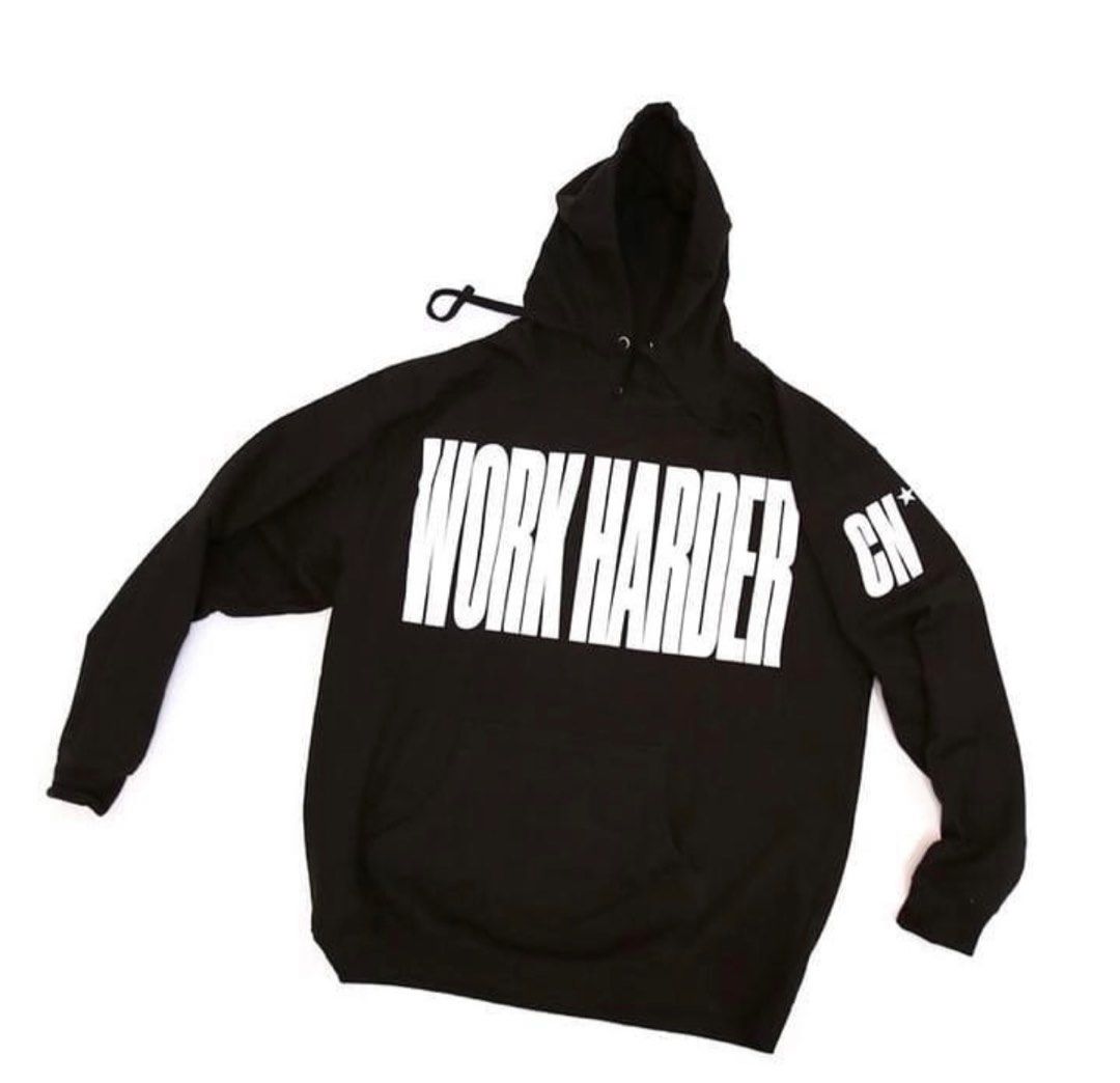 Casey Neistat Work Harder Hoodie