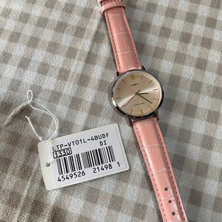 Casio Pink Leather Women’s Wrist Watch LTP-VT01L-4BUDF