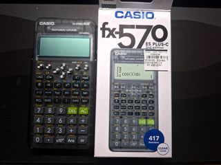 CASIO Scientific Calculator fx-570ES PLUS (transparent)