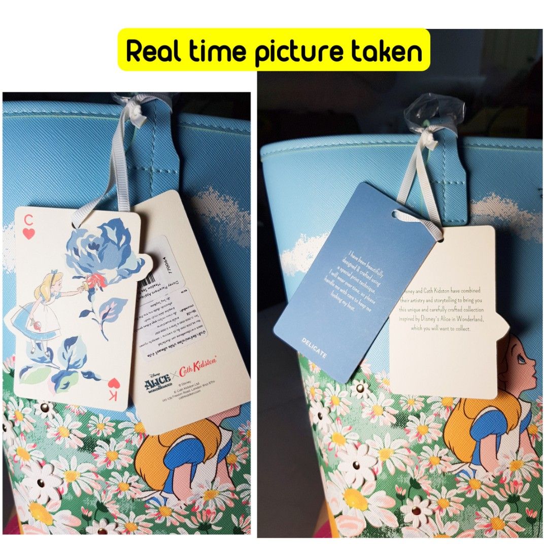 Cath kidston alice in wonderland tote bag discount