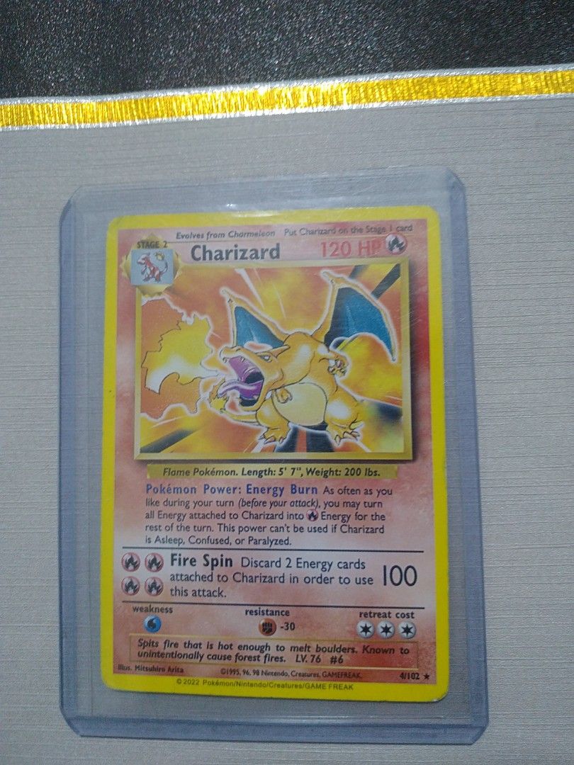 charizard stage 2 pokemon card Pokemon TCG Charizard 4/130 Base 2 LP/MP – CakeHoarder Games main image 1