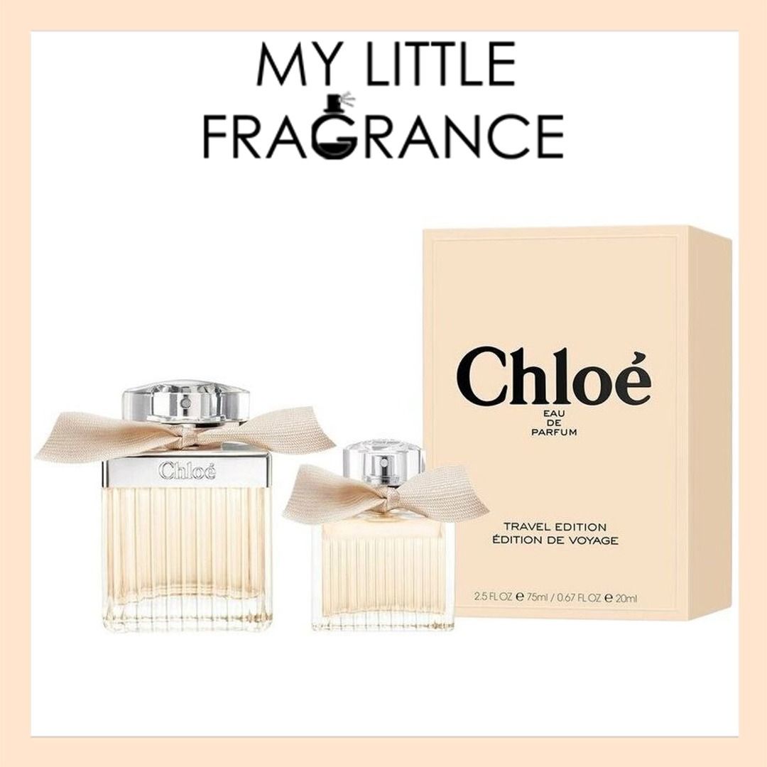 Chloe signature eau de parfum 75ml 2 piece gift set new arrivals