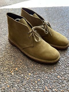 Clarks suede boots