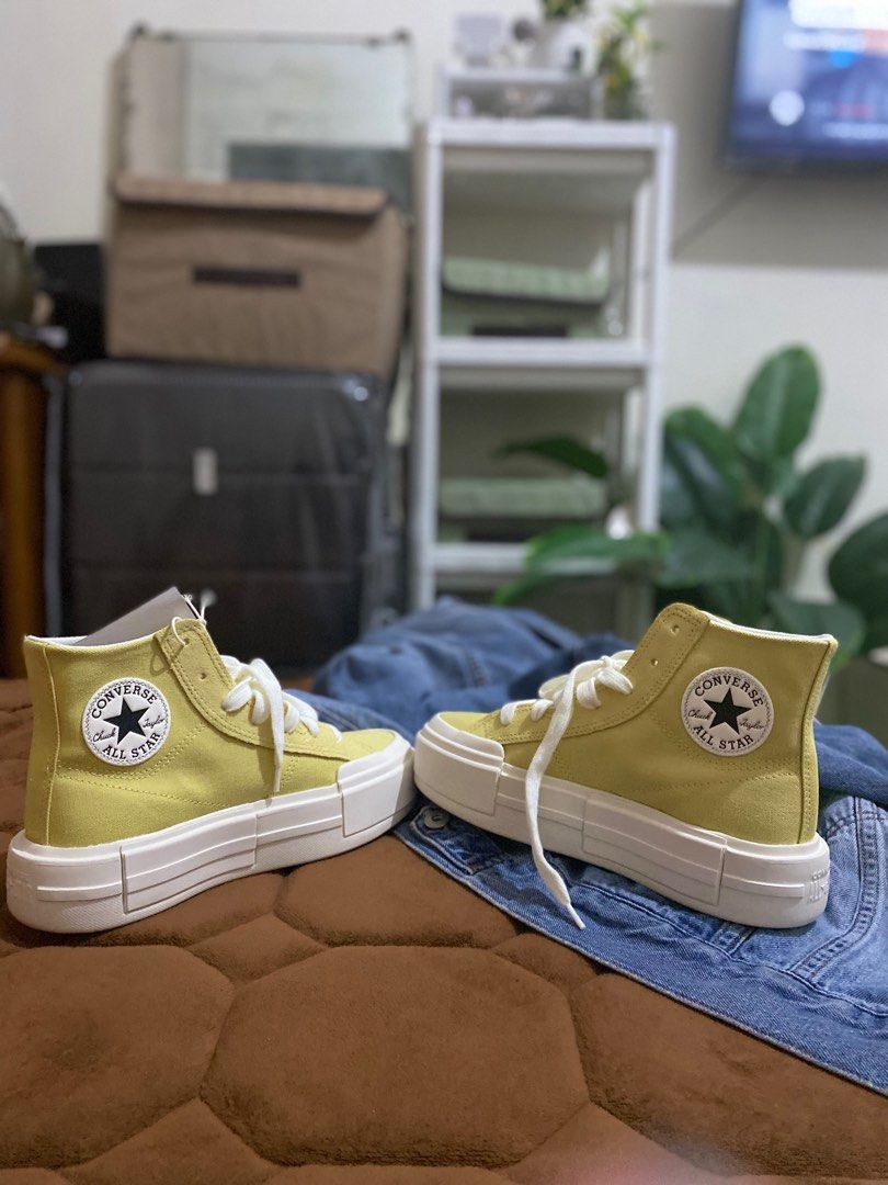 Yellow High Top Canvas Converse CONVERSE CHUCK 70 HI Pastel Yellow