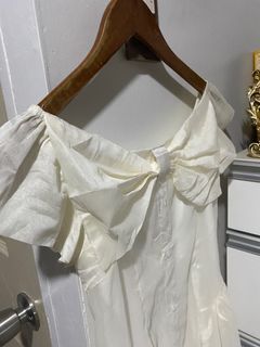 Coquette Ribbon Silk Dress ( coquette, hyperfem )