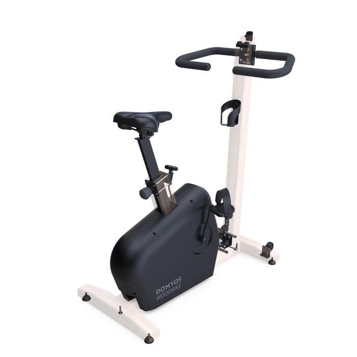 Decathlon Secondlife Fitness Exercise Bike Domyos Woodbike Sports Equipment Exercise Fitness Cardio Fitness Machines on Carousell