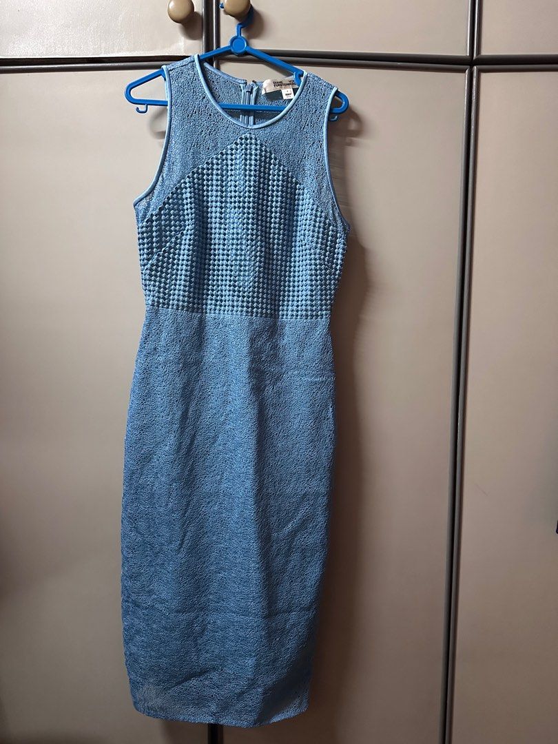 Diane von furstenberg blue lace dress shop