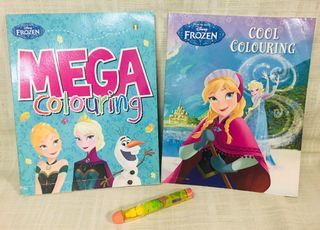 Disney Frozen Mega Colouring Book Bundle