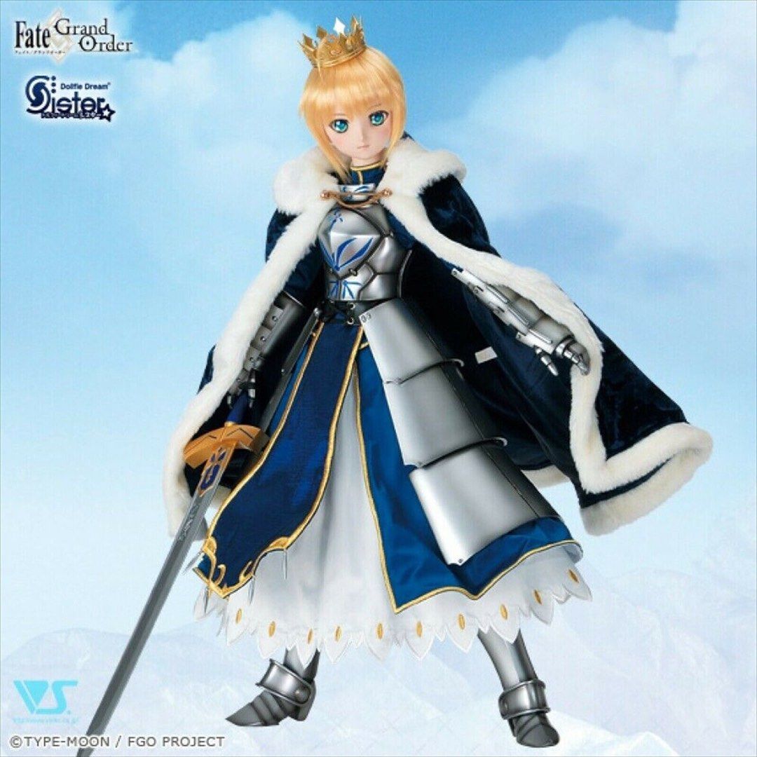 Dollfie dream Jeanne d arc and saber scale 1 3 Hobbies Toys Toys Games on Carousell