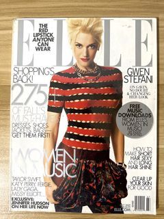 Elle magazine July 2009 Gwen Stefani