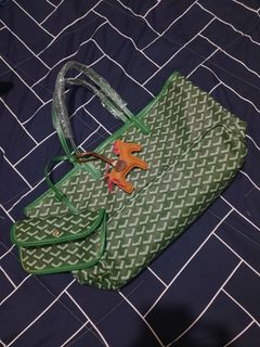 EMO Tote bag with pouch and rodeo (print is similar to Goyard)