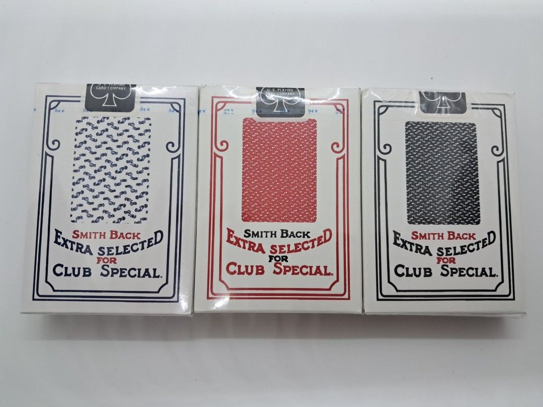 Erdnase Smith Back Bee 1902 Club Special Playing Card Decks, 興趣
