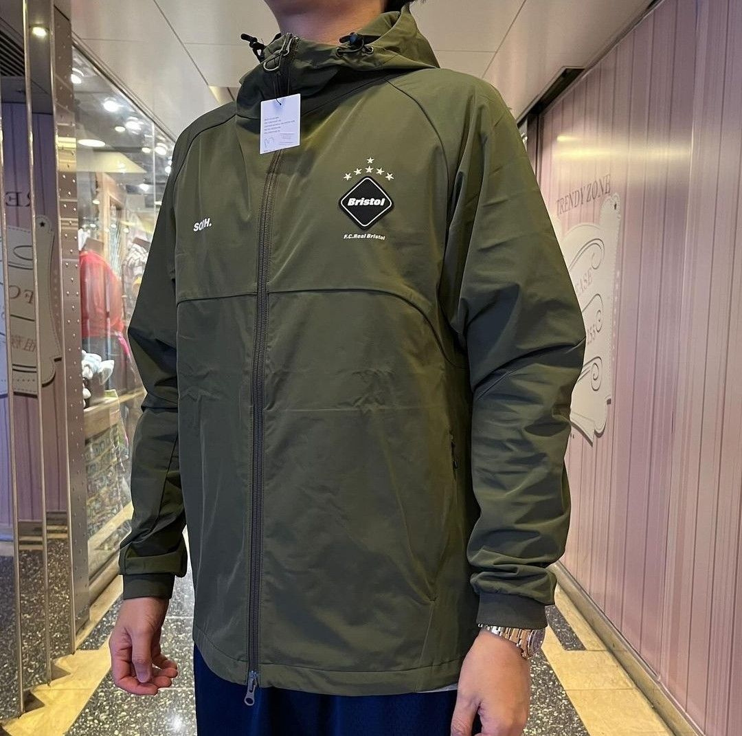 FC Real Bristol 2018年　Stretch Blouson F.C. Real Bristol - STRETCH LIGHT WEIGHT HOODED BLOUSON