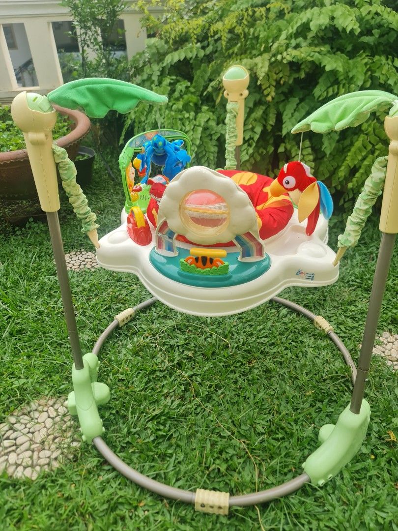 fischer price jumperoo rainforrest preloved seken bekas secondhand