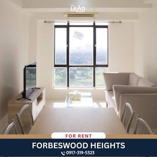 Forbeswood Heights condo for rent 1 bedroom Burgos Circle BGC condo for rent