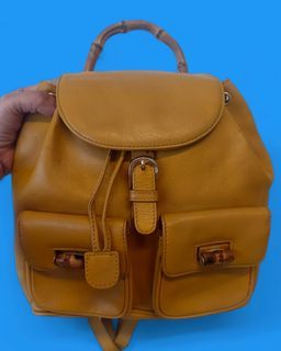 Foxy backpack inspired Gucci bamboo