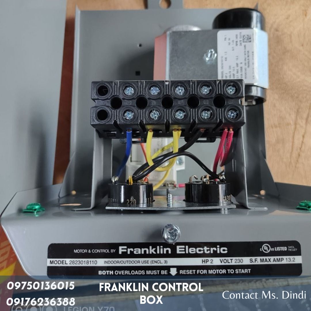 Franklin Control Box, Commercial & Industrial, Industrial Equipment on ...
