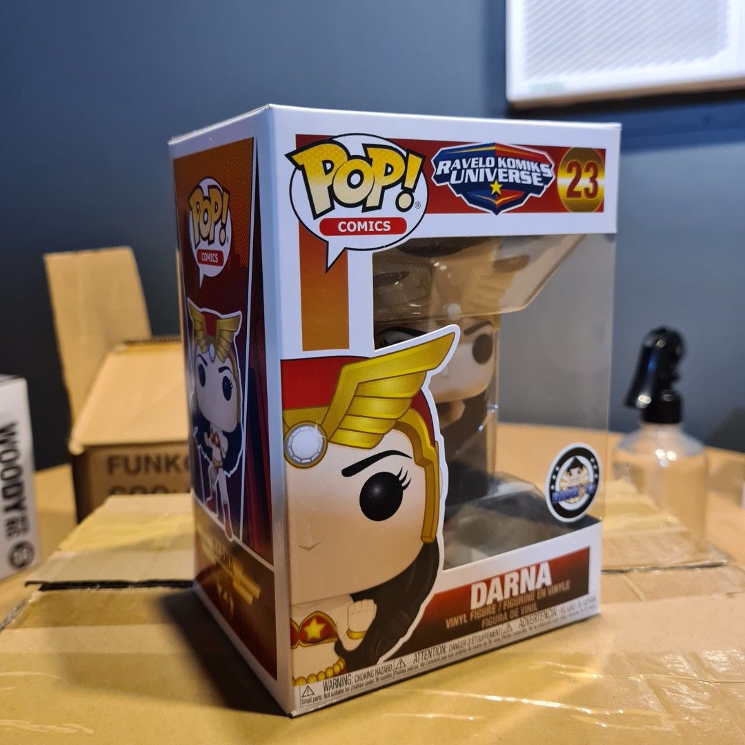 FUNKO POP DARNA (Category: Designer & Blind Box Toys) located in Manila. Submitted by bacmanoriginals (Listing ID 1301353000, Image 2). Description: see funko pop app for updated price baka tumaas na by the time na nakita mo tong post.