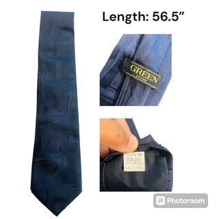 Green Original Blue Adult Necktie for Men 56.5in.