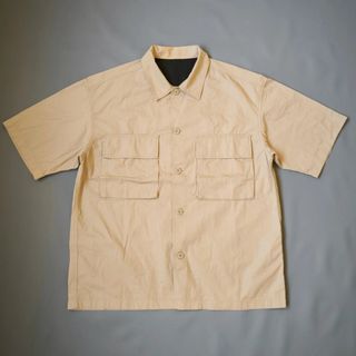 GU workwear double pocket shortsleeve (Khaki)
