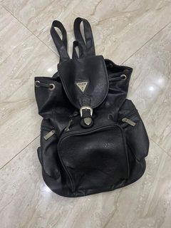 GUESS Genuine Leather Backpack
