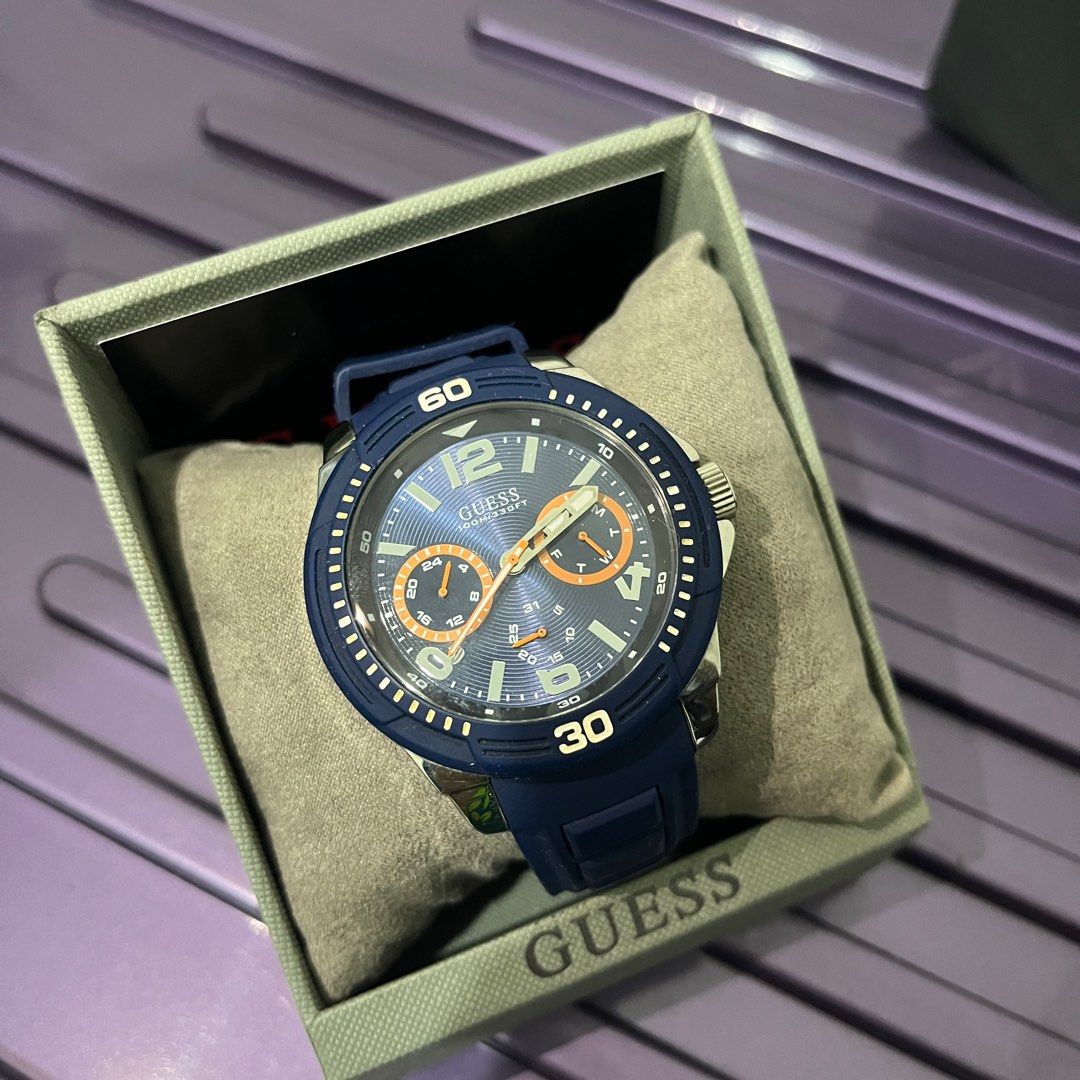 Guess Men Watch W0967G2 Fesyen Pria Jam Tangan di Carousell