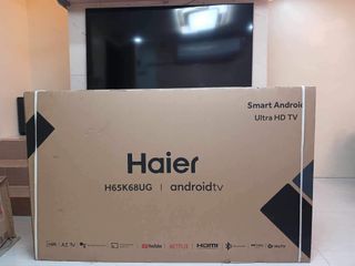 HAIER H65K68UG ANDROID TV BRANDNEW AND SEALED