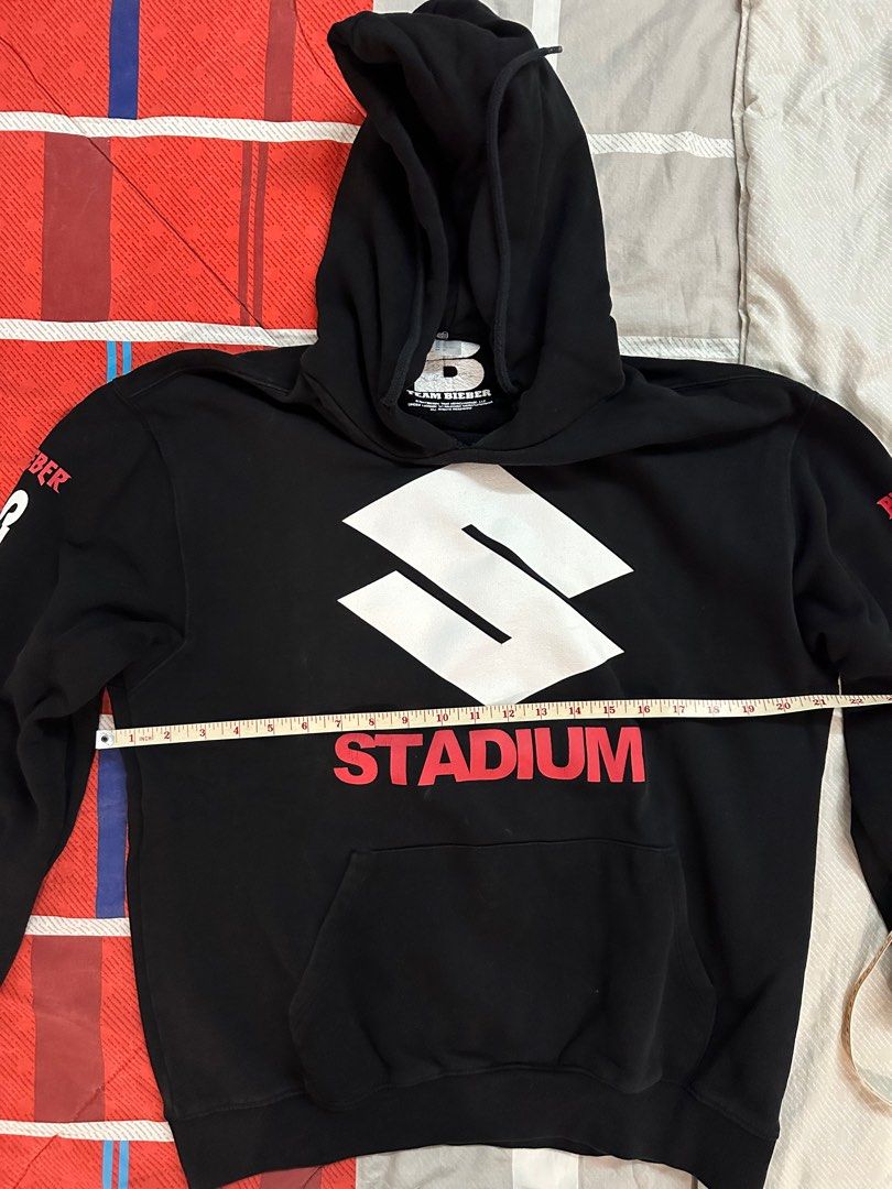 H M Justin bieber Stadium hoodie Men s Fashion Activewear on Carousell