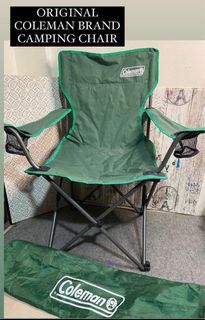 IMPORTED FROM JAPAN ORIGINAL COLEMAN BRAND CAMPING CHAIR