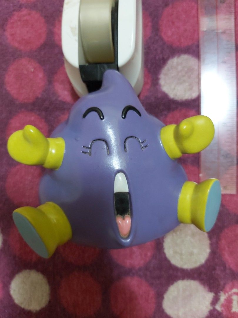 IQ博士dr.slump 小雲最愛紫色屎Q版錢罌錢箱彩色鳥山明Collection枱頭