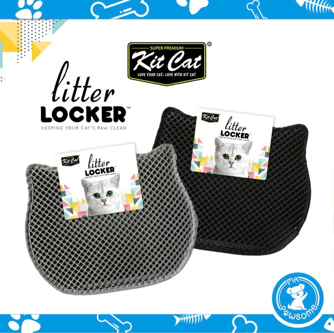 Kit Cat Litter Locker Mat Pet Supplies Homes Other Pet Accessories on Carousell