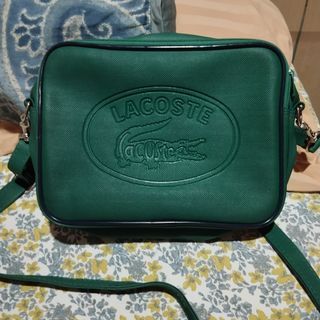 Lacoste green bag