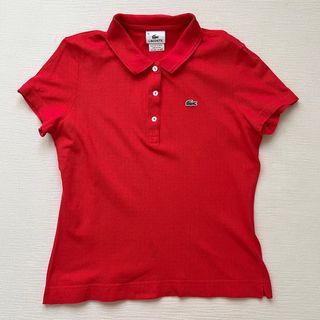 LACOSTE Women's Red Polo Shirt
