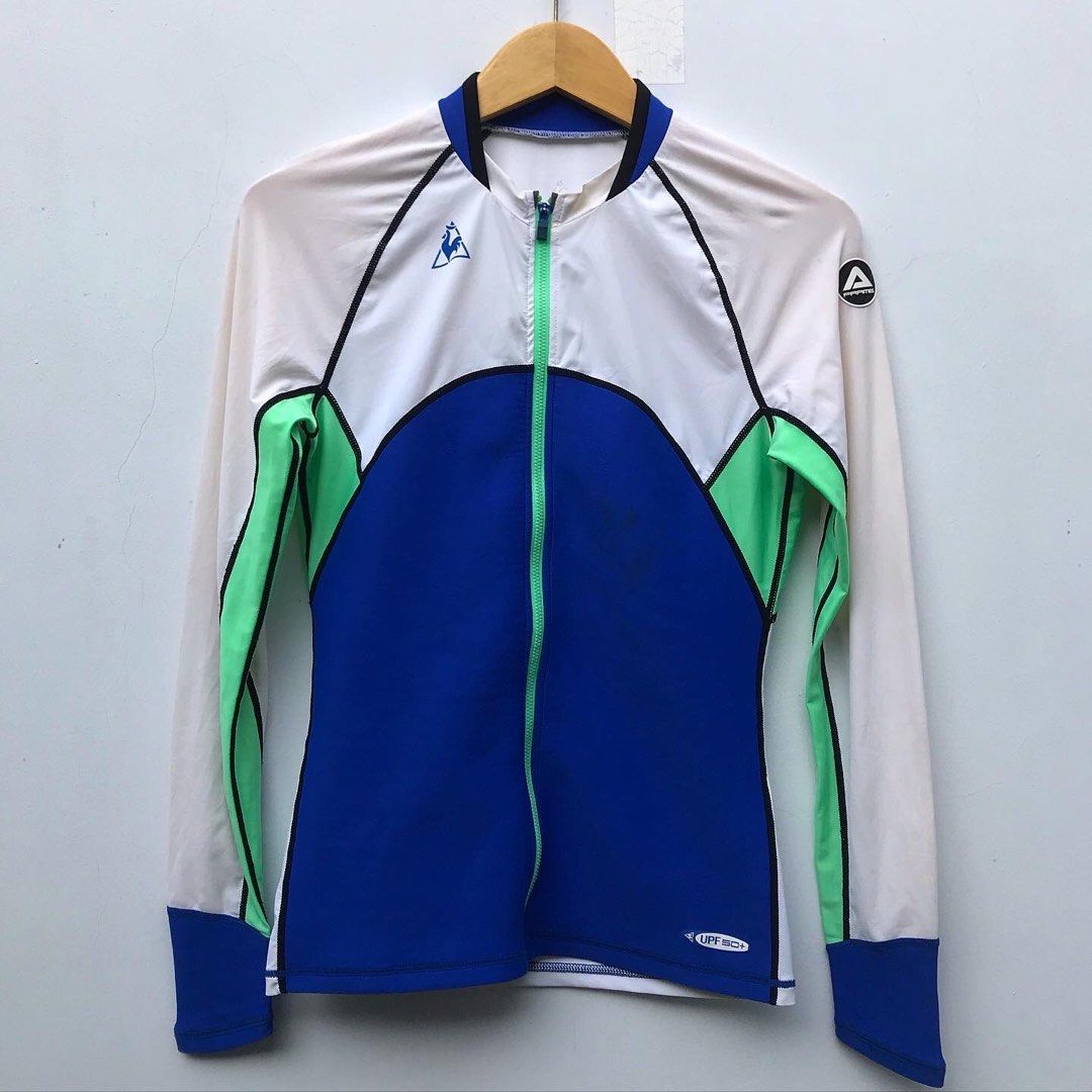 Le coq Sportif modulate Baselayer Shirt bike jersey Upf 50 Made In Korea Size Medium PxL 61 x 42cm Olah Raga Baju Olahraga di Carousell
