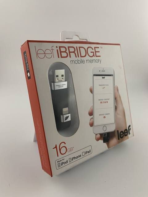 Leef ibridge 16gb mobile memory (Category: Memory & SD Cards) located in Muntinlupa City. Submitted by copcor (Listing ID 1301408102, Image 1). Description: Expand the storage on your iphone, ipad and ipod. 16gb black.