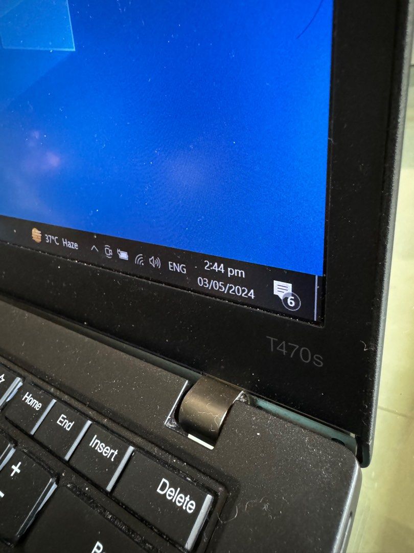 Lenovo Thinkpad T470S i7 12gb (Category: Laptops & Notebooks) located in Pasig City. Submitted by leimeng888 (Listing ID 1301362596, Image 3). Description: Lenovo Thinkpad T470S i7 12gb (1 internal battery -new).